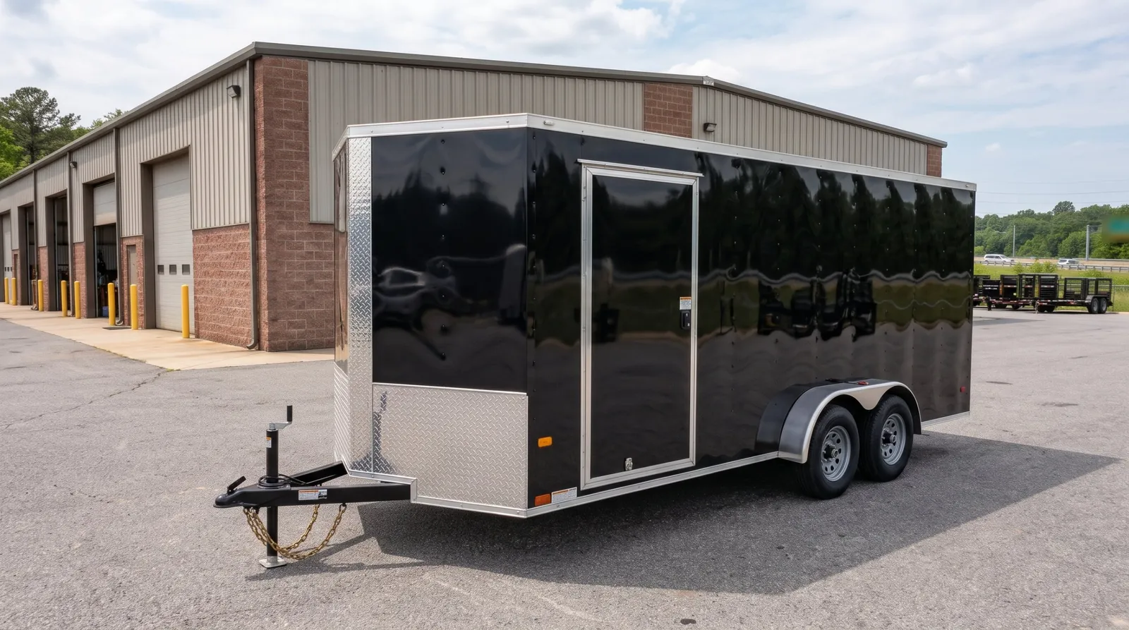 8x20 Enclosed Trailer for rent at IronBay Rentals in Columbia, MD