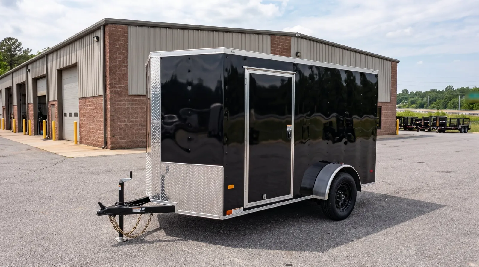 6x10 Enclosed Trailer for rent at IronBay Rentals in Columbia, MD