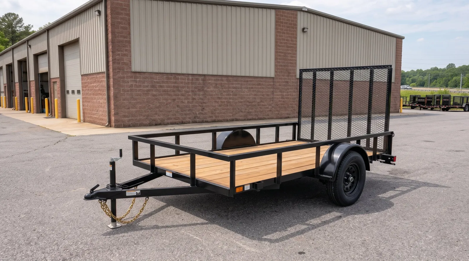 6x12 Utility Trailer for rent at IronBay Rentals in Columbia, MD